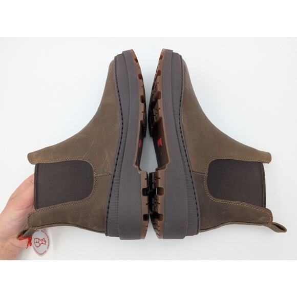 Camper Brutus Trek Nubuck Ankle Chelsea Boots Men's Medium Brown Size US7 EU40 - Picture 6 of 8